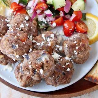 Greek Meatballs with Tzatziki Sauce