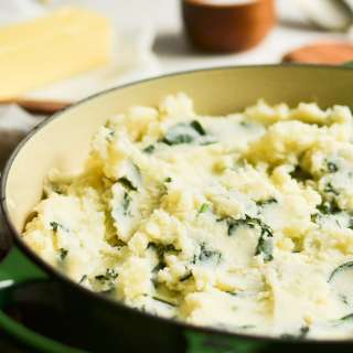 Colcannon (Mashed Potatoes with Kale)