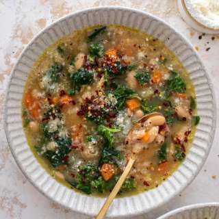 Cozy White Bean & Greens Soup