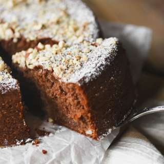 Mocha Hazelnut Cake
