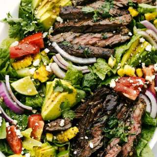 Steak Salad with Honey Dressing