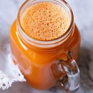 Carrot Juice Recipe (Juicing in Blender & Juicer)