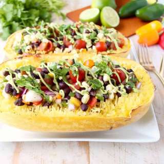 Vegetarian Stuffed Squash