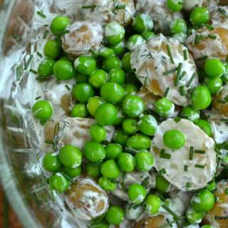 New Potato and Sweet Pea Salad