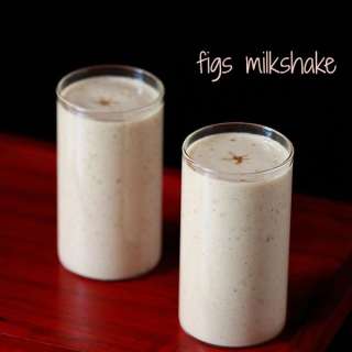 Fig Milkshake (Anjeer Shake)