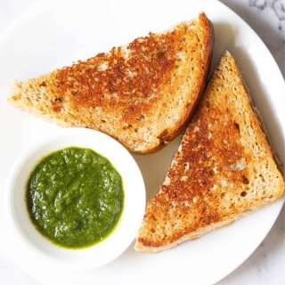 Cheese Sandwich (Grilled & On Skillet)