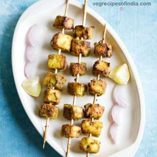 Hariyali Paneer Tikka (Oven & Stovetop)