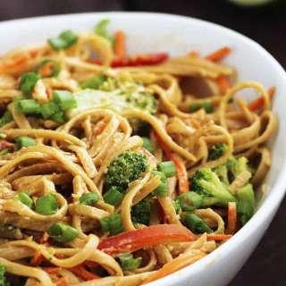 Peanut Ginger Noodles