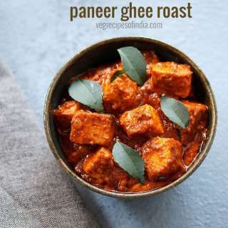 Paneer Ghee Roast (Vegetarian)
