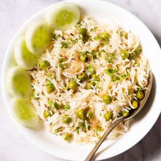 Peas Pulao or Matar Pulao (Easy Cooking, Great Taste)
