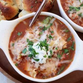 Lasagna Soup
