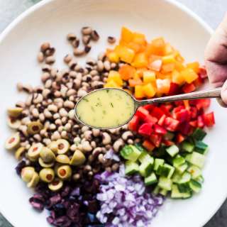 Lucky Black-eyed Pea Salad for the New Year!