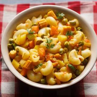 Macaroni Recipe (Indian Style Macaroni Pasta)