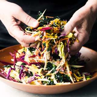Winter Slaw with Citrus Vinaigrette