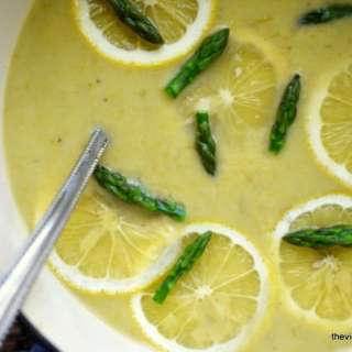 Lemony Asparagus Soup