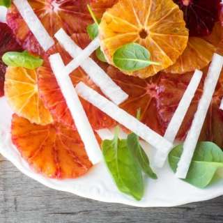 Blood Orange and Jicama Salad