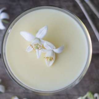 Grapefruit Blossom Pot de Crème