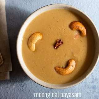 Paruppu Payasam | Moong Dal Payasam