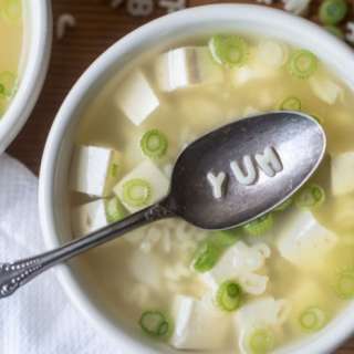 Miso Alphabet Soup