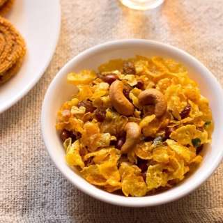 Cornflakes Chivda | Cornflakes Mixture