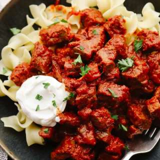 Simple and Easy Pörkölt (Hungarian Stew)