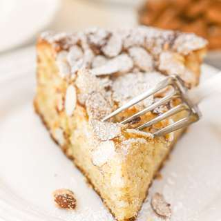 Almond Croissant Cake