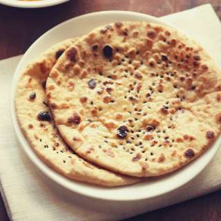 Butter Naan (+Healthy & Whole Wheat)