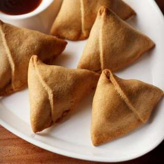 Baked Samosa (Whole Wheat & Vegan)