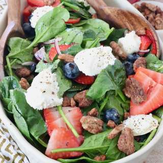 Spinach Strawberry Salad