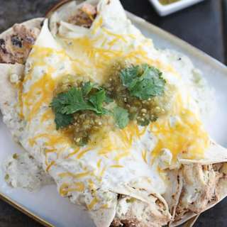 Cream Cheese Chicken Enchiladas