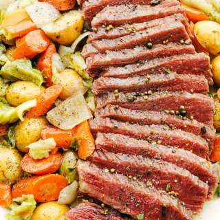 Traditional Corned Beef and Cabbage