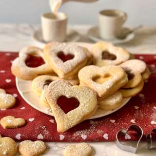 Jam Heart Cookies