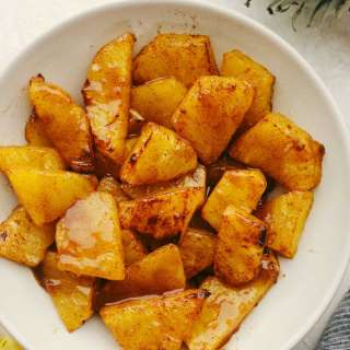 Air Fryer Brown Sugar Pineapple
