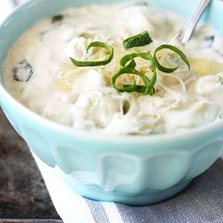 Creamy Spinach Artichoke Soup