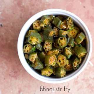 ladies finger fry