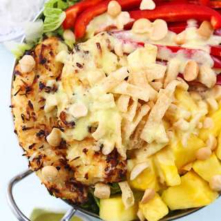 Pina Colada Chicken Salad