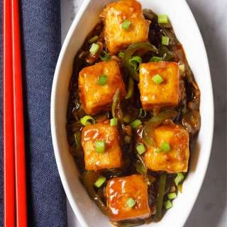 Chilli Paneer Recipe (Restaurant Style Semi Dry Gravy)