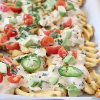 Waffle Fry Nachos