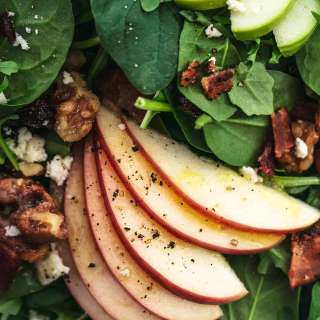 Apple Cranberry Walnut Salad