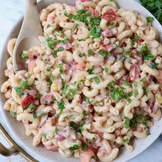 Spicy Macaroni Salad