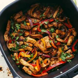 Air Fryer Pork Fajitas Recipe