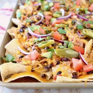 Crockpot Chicken Nachos