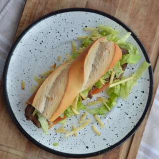 Pan con Bistec