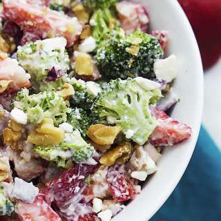 Strawberry Broccoli Salad
