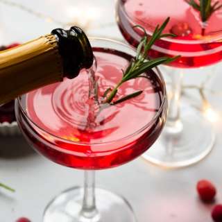 Santa's Spritz Christmas Cocktail