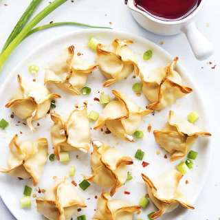 Baked Cream Cheese Wontons (A.K.A. cream cheese rangoon)