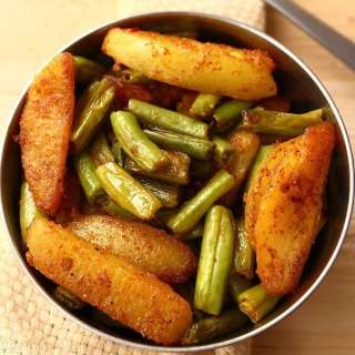 French Beans Recipe (Aloo Beans)