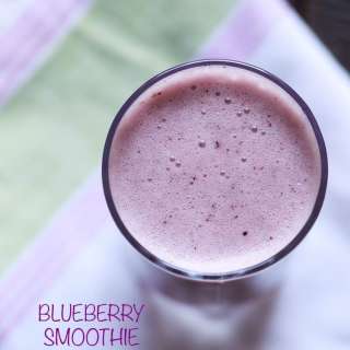 Blueberry Smoothie Recipe (Simple & Easy)