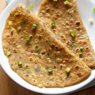 Spring Onion Paratha | Scallion Flatbread