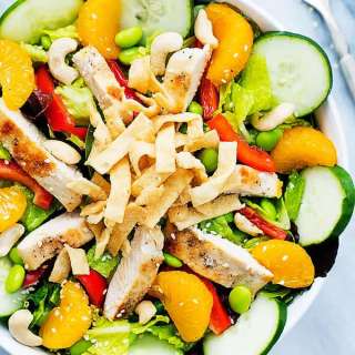 Asian Citrus Chicken Salad